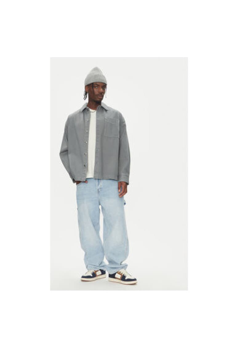 Pantaloni barbati  ADYDP03087 - Bumbac - Albastru deschis - Albastru deschis