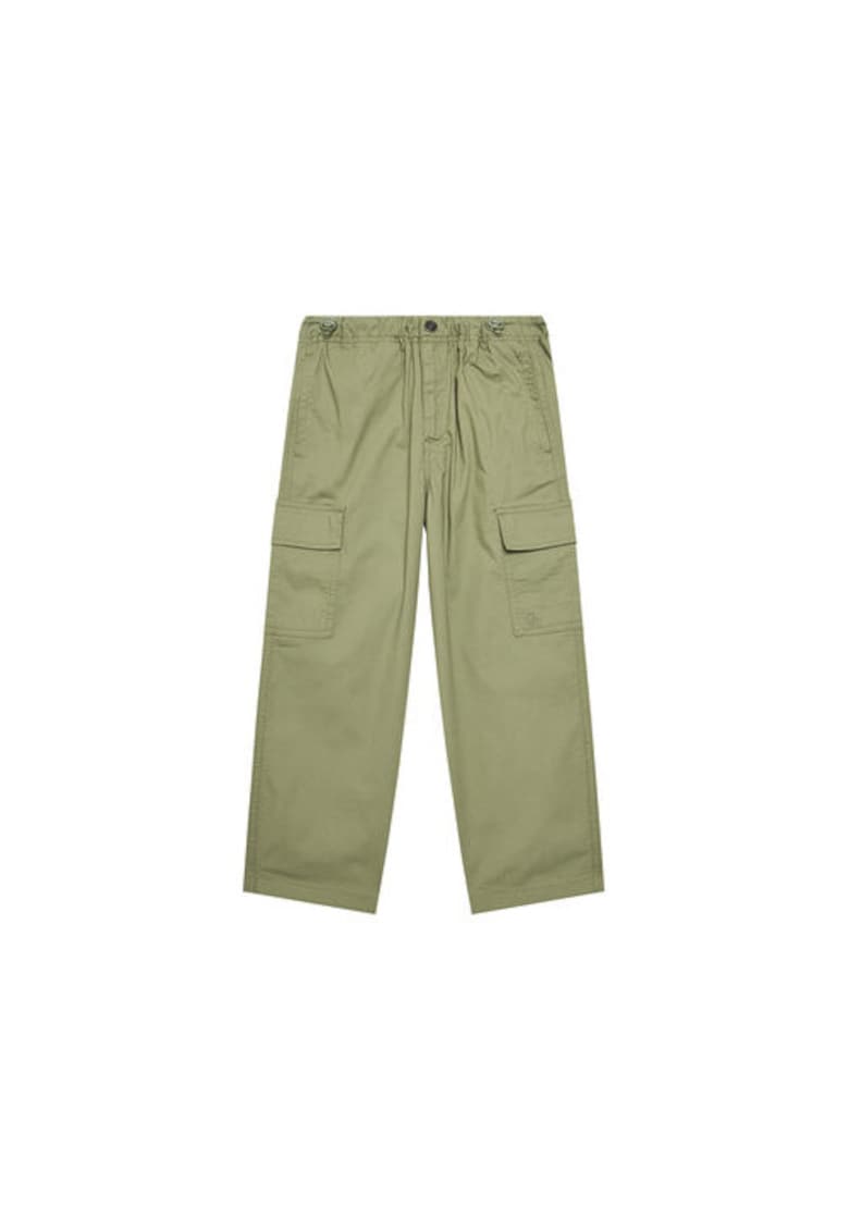Pantaloni baieti  4L2VCF04I - Bumbac - Verde - Verde