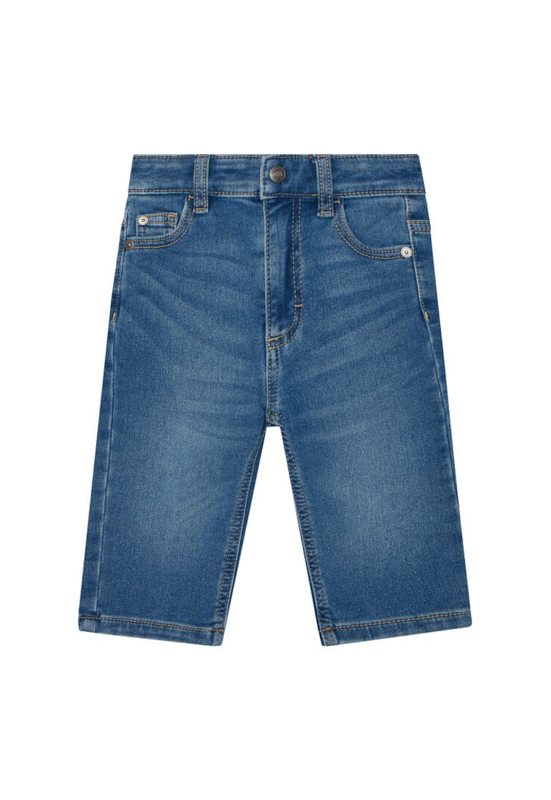 Pantaloni baieti  44LGGE02F - Bumbac/Poliester - Bleumarin - Bleumarin