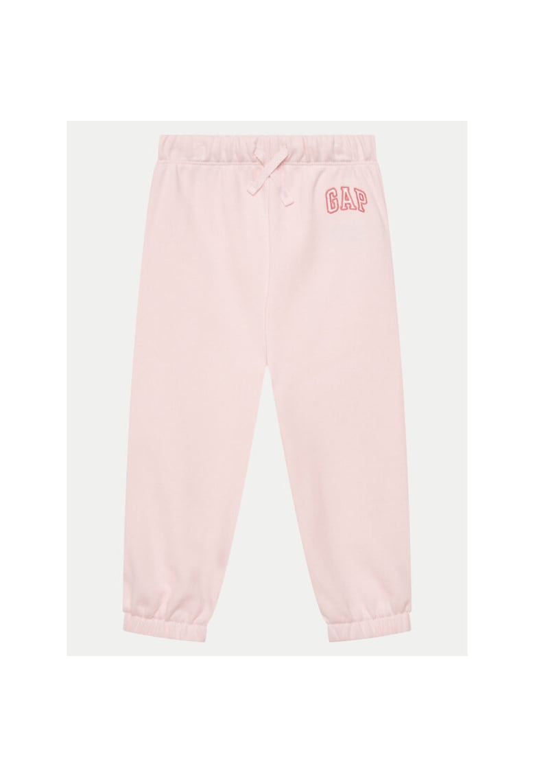Pantaloni fete -  305289575 - Bumbac/Poliester reciclat - Roz - Roz