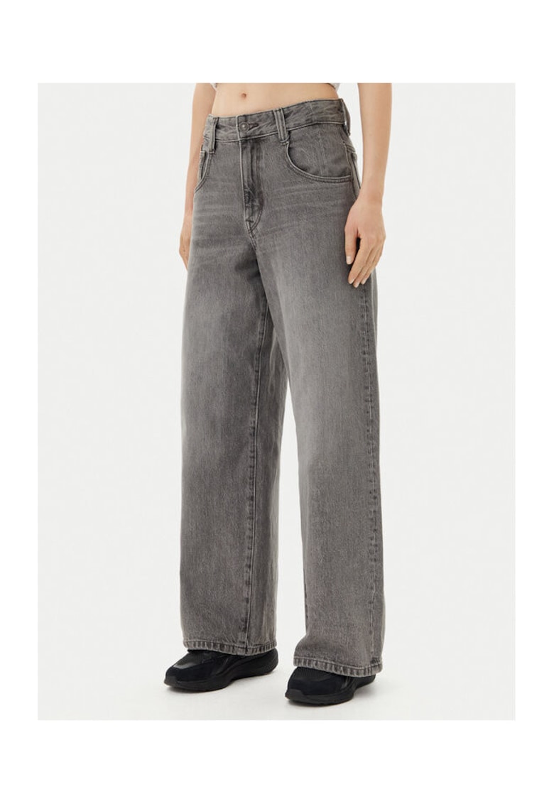 Pantaloni dama G Star Raw - D25286-D490-G918 - Bumbac - Gri - Gri