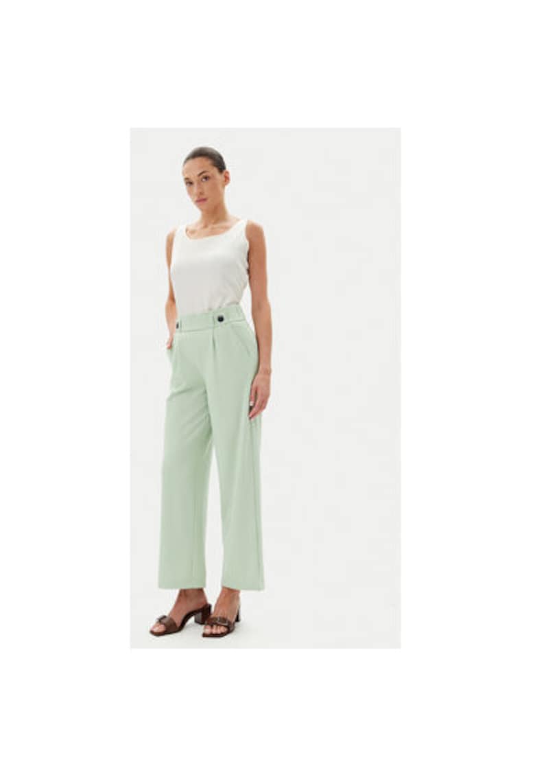 Pantaloni dama  15208430 - Poliester/Elastan - Verde - Verde