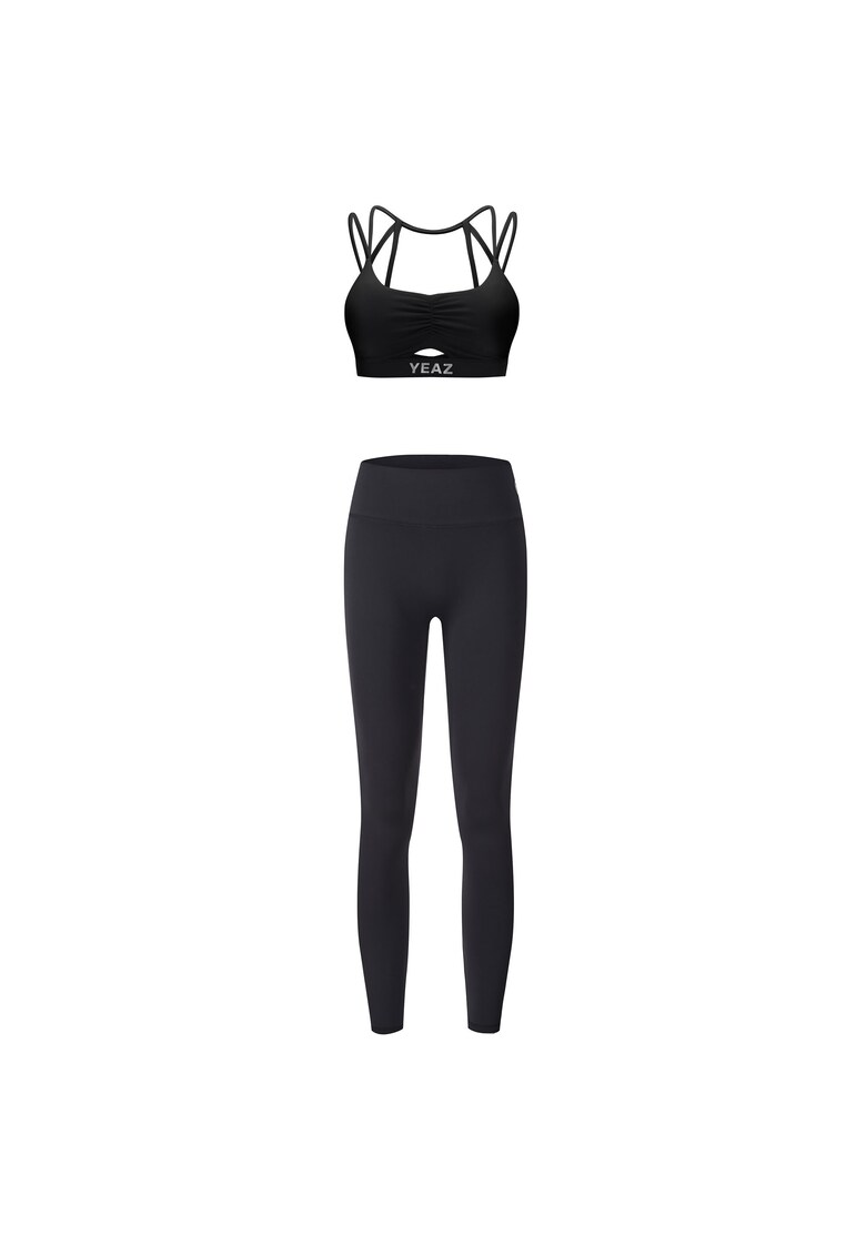 Oferte la Set de bustiera si colanti pentru fitness Horizon - Negru
