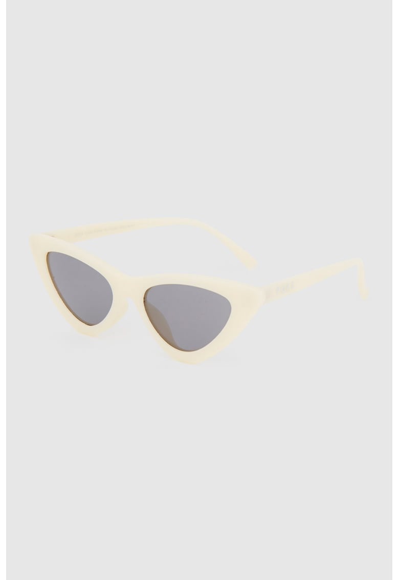 Ochelari de soare cat-eye cu lentile polarizate Wicked - Ivoire