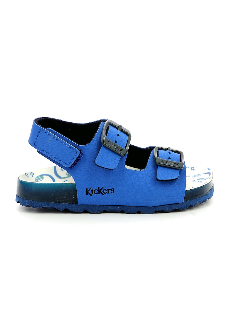 Sandale cu velcro - Albastru royal