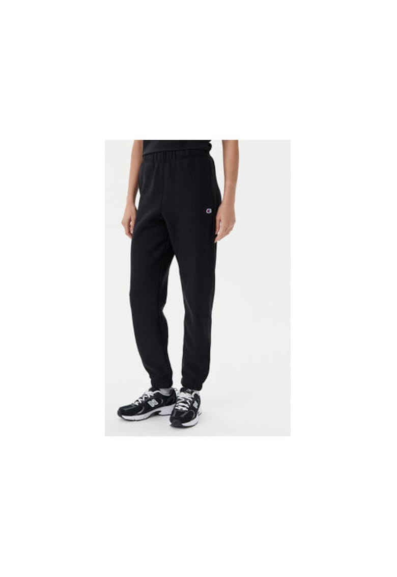 Pantaloni de trening dama  117872 - Bumbac/Poliester - Negru - Negru
