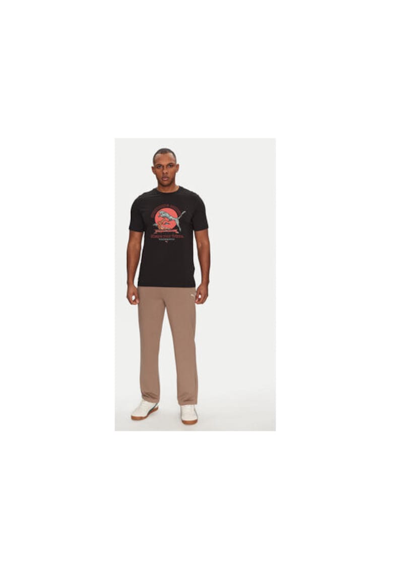 Pantaloni de trening barbati  629651 - Bumbac - Maro - Maro