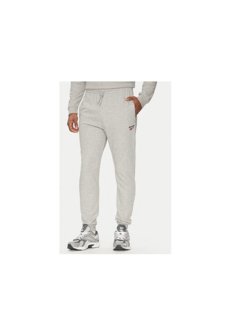 Pantaloni de trening barbati  100221804 - Bumbac/Poliester - Gri - Gri