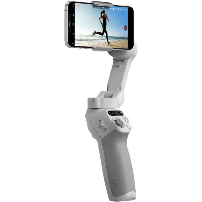 Oferte la Sistem De Stabilizare OM SE Bluetooth Autonomie 8h Trepied Inclus Gri