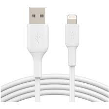 Cablu De Date\Incarcare USB-A to Lightning PVC  3M Alb