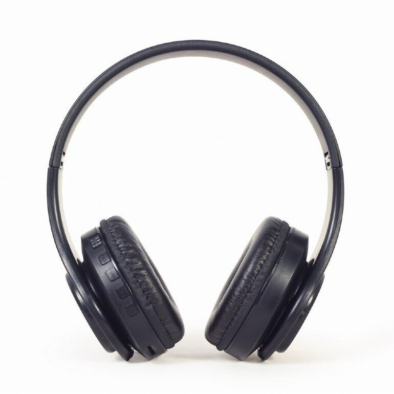 Casti Bluetooth Stereo LED Negru