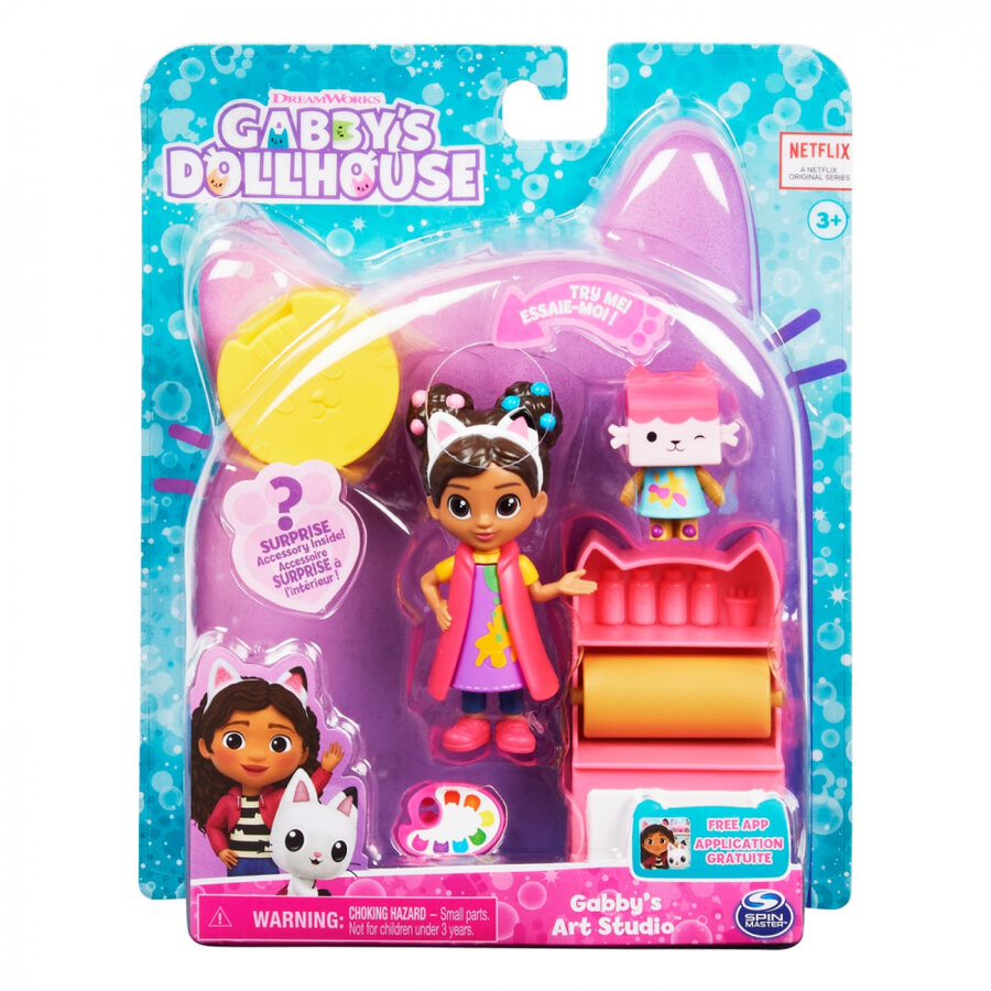 Jucarie Gabbys dollhouse studioul de arta al lui gabby