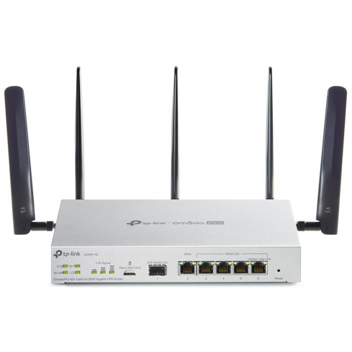 Omada Pro 4G+ Cat6 AX3000 Gigabit VPN Ro TP-LINK G36W-4G