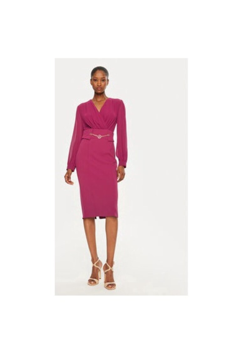 Rochie dama -  304724725 - Poliester - Rosu - Rosu