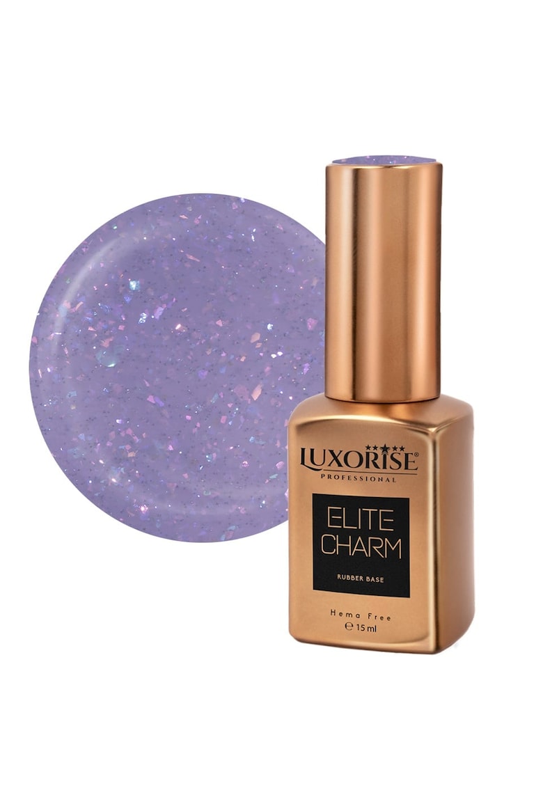 Rubber Base  Elite Charm - Holographic Shine 15ml