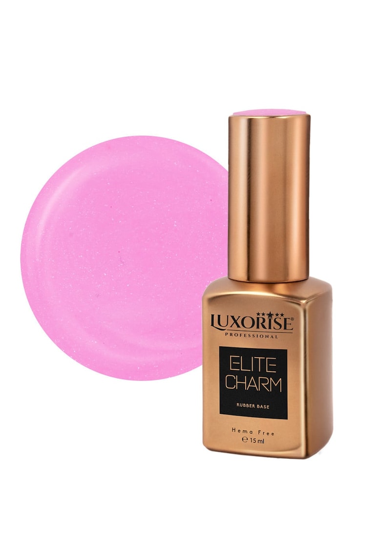 Rubber Base Hema Free  ELITE CHARM - Pink Brilliance 15ml