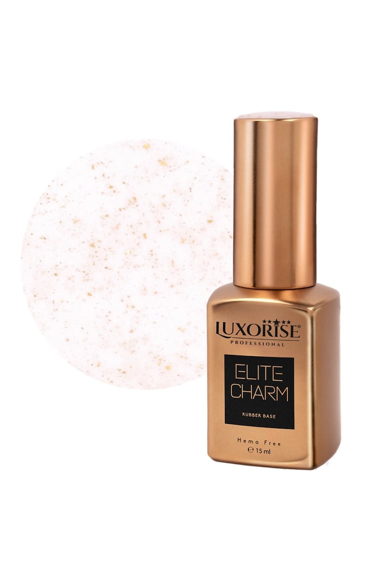 Rubber Base Hema Free  ELITE CHARM - Gold Twinkle 15ml