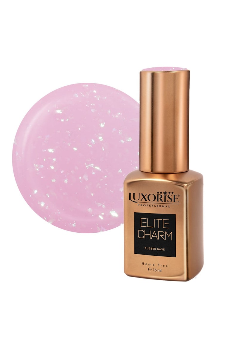 Rubber Base Hema Free  ELITE CHARM - Ballet Pink 15ml