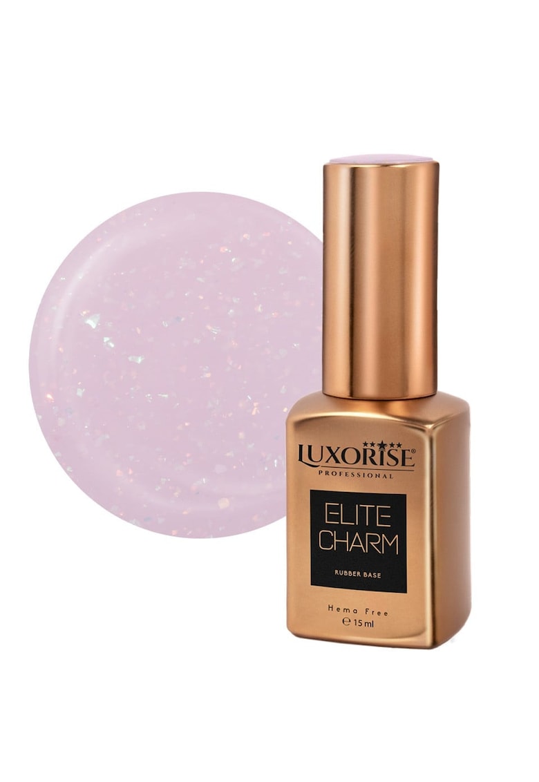 Rubber Base Hema Free  ELITE CHARM - Blush Shine 15ml