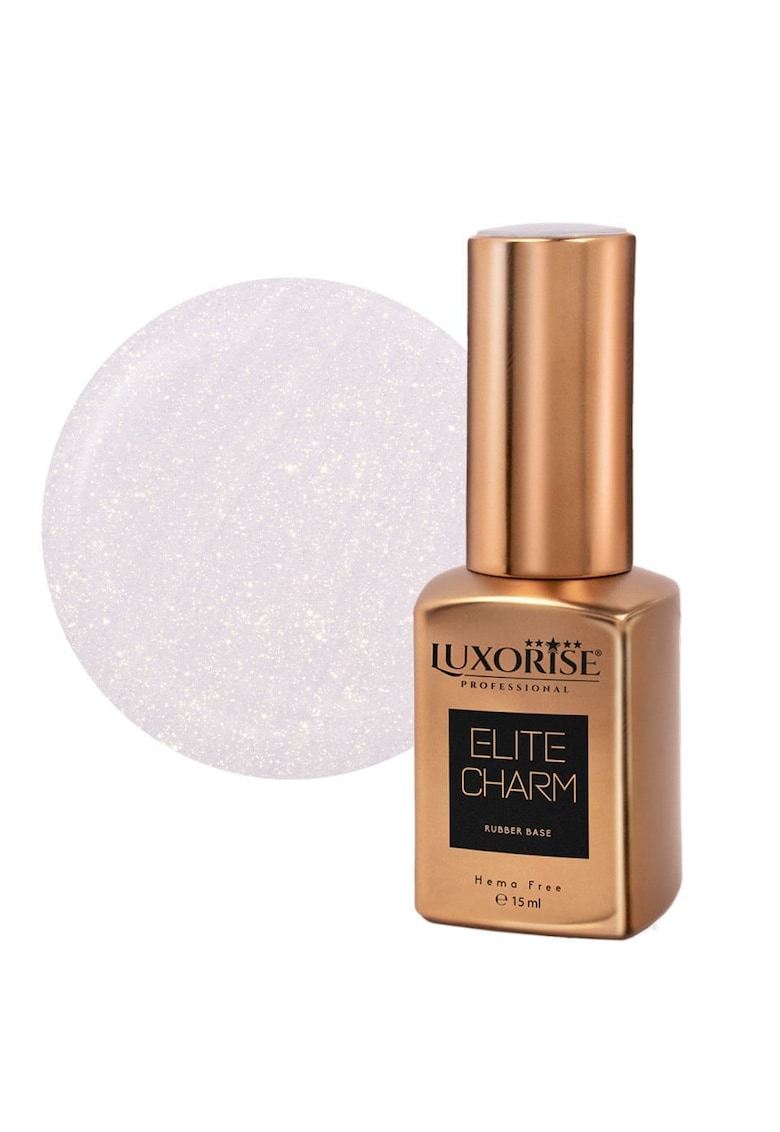 Rubber Base Hema Free  ELITE CHARM - Frosted Sparkle 15ml