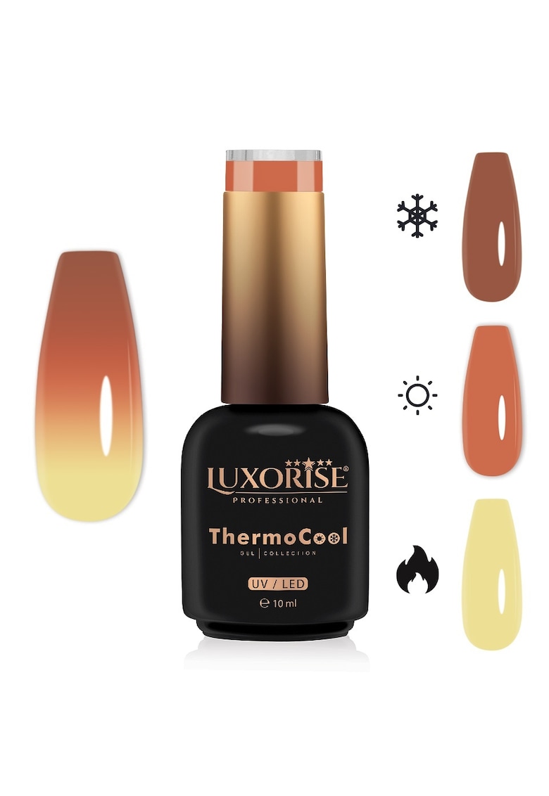 Oja Semipermanenta Termica 3 Culori  ThermoCool - Hippie Hope 10ml