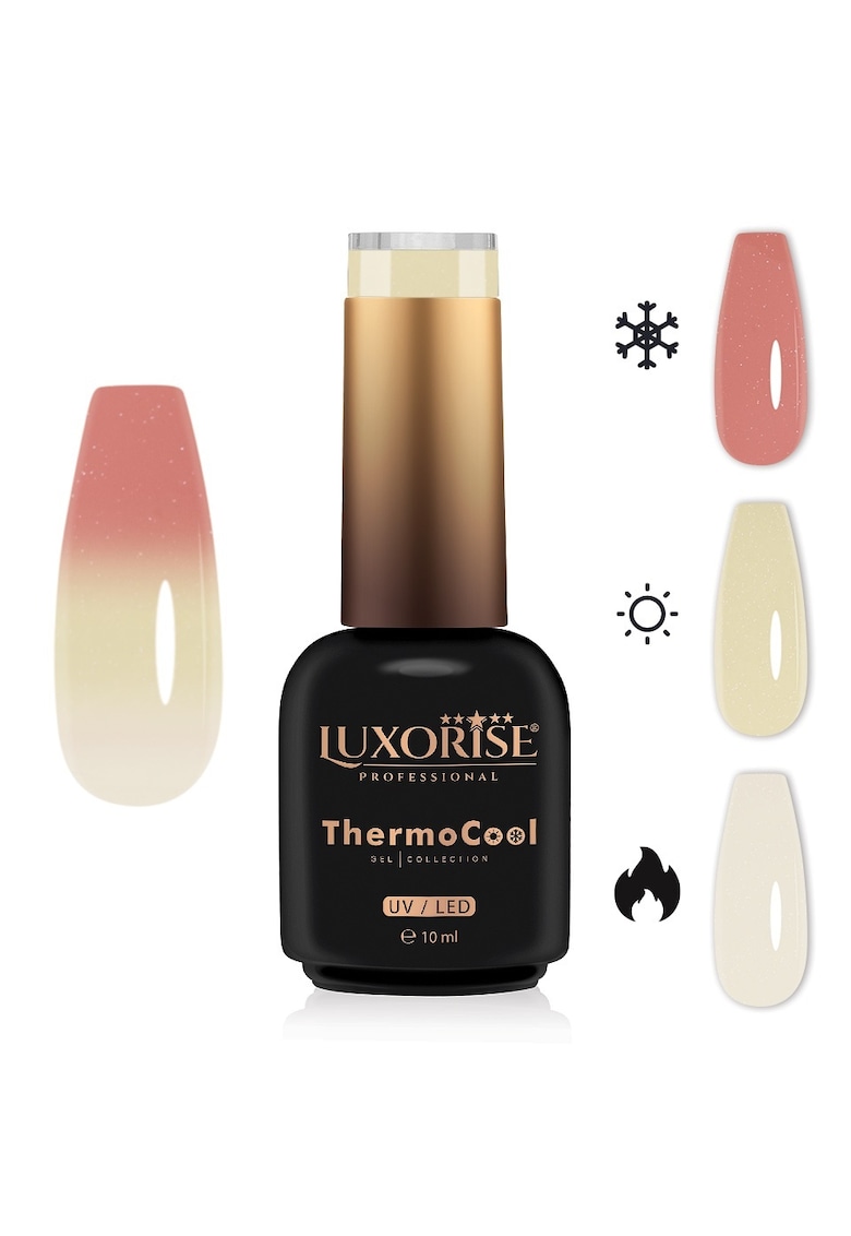 Oja Semipermanenta Termica 3 Culori  ThermoCool - Fairy Grace 10ml