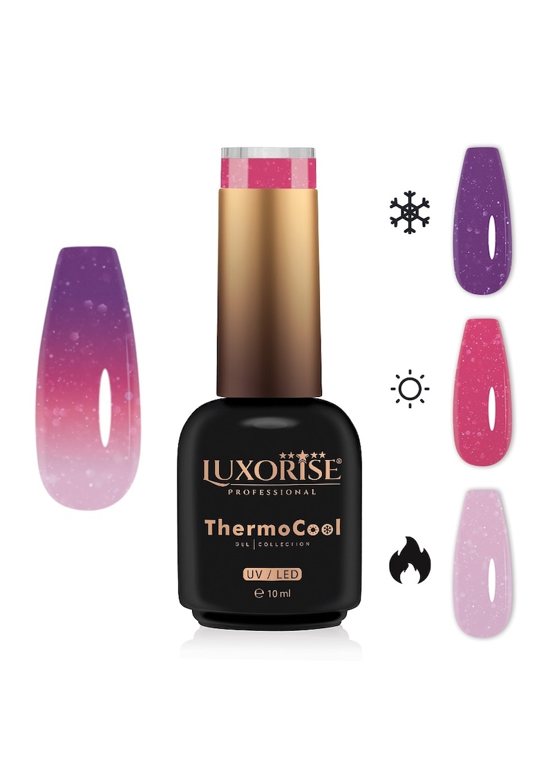 Oja Semipermanenta Termica 3 Culori  ThermoCool - Dazzling Glimmer 10ml