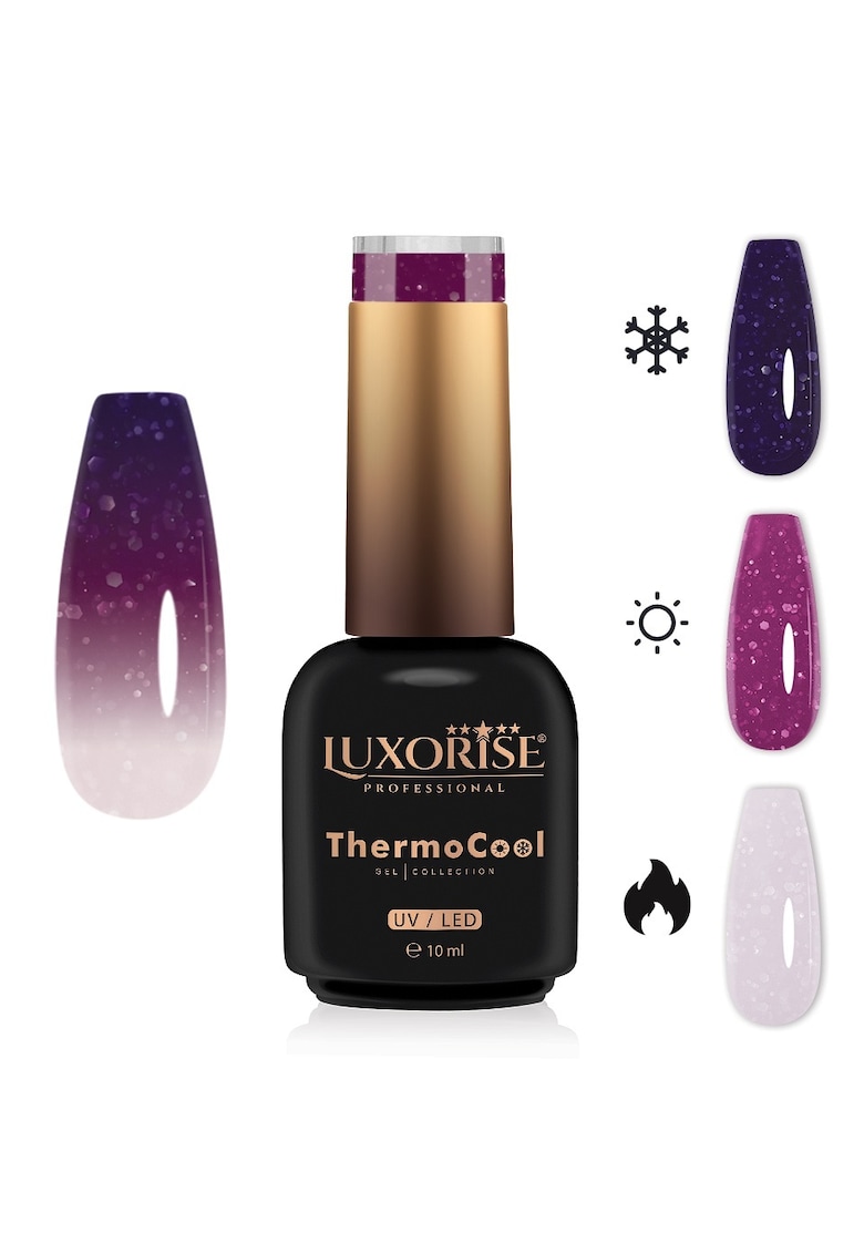 Oja Semipermanenta Termica 3 Culori  ThermoCool - Radiant Princess 10ml