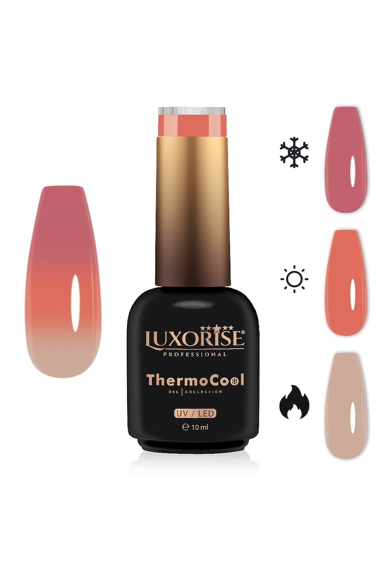 Oja Semipermanenta Termica 3 Culori  ThermoCool - Peach Daze 10ml
