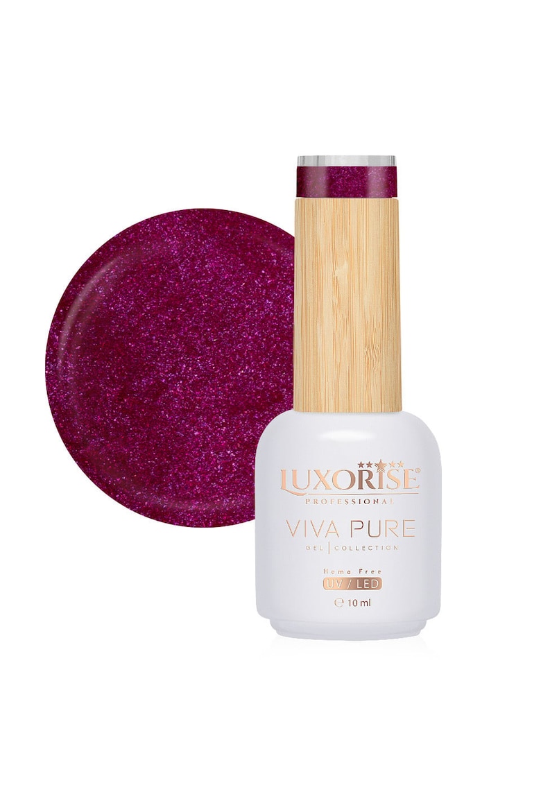 Oja Semipermanenta Hema Free Viva Pure  - Hot Hibiscus 10ml