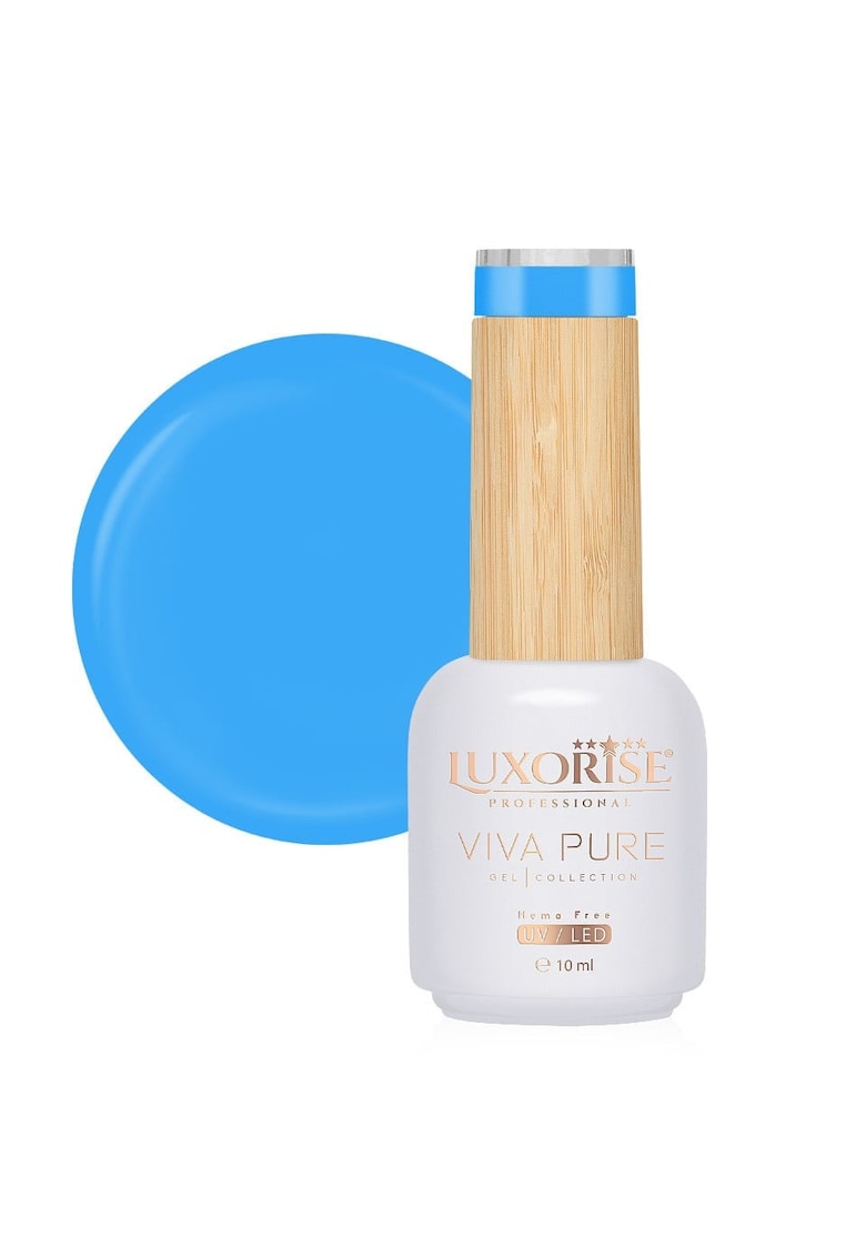 Oja Semipermanenta Hema Free Viva Pure  - Wild Blue 10ml