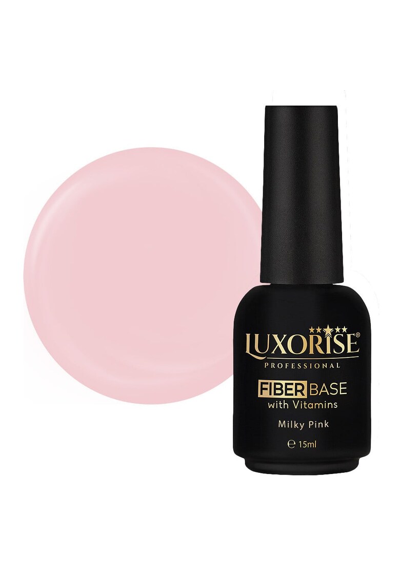 Fiber Base with Vitamins  Milky Pink 15ml