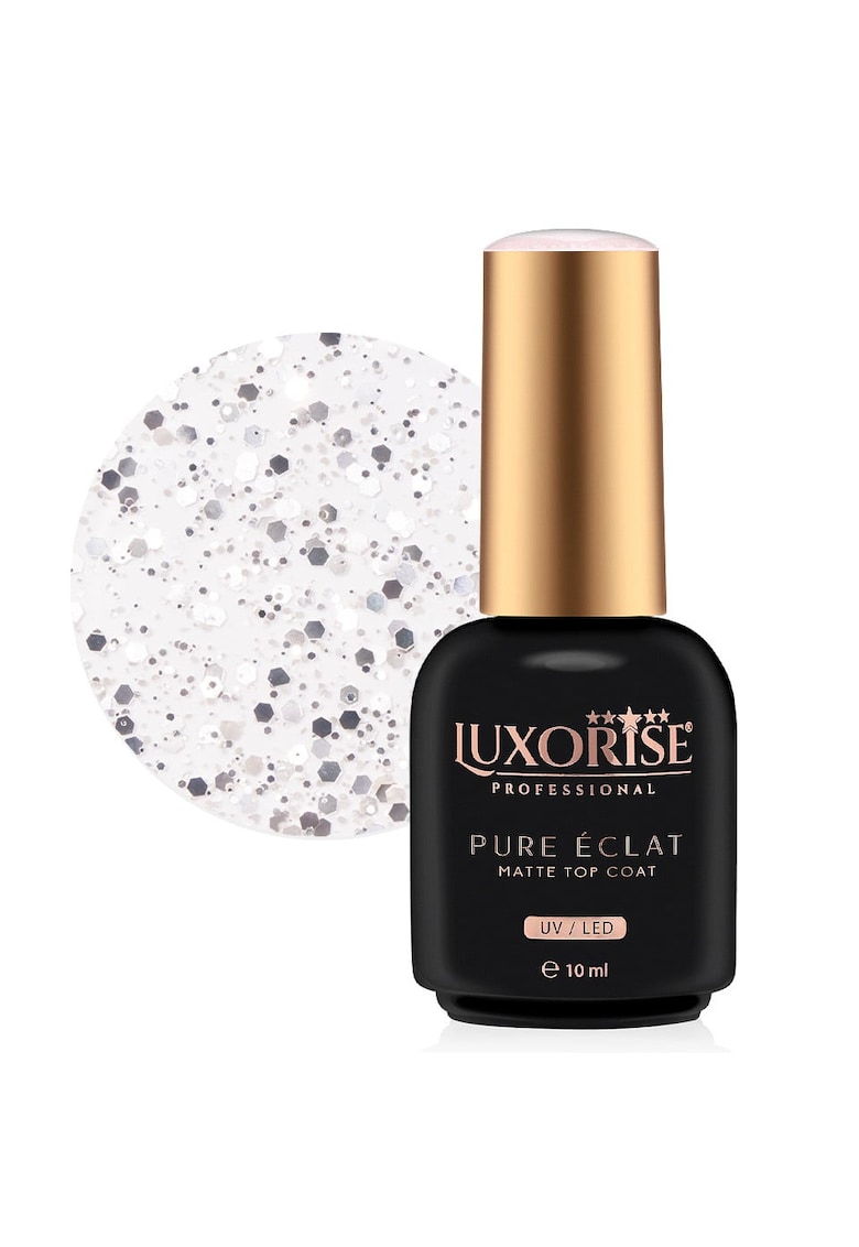 Top Coat  - Pure Eclat Matte - Silver 10ml