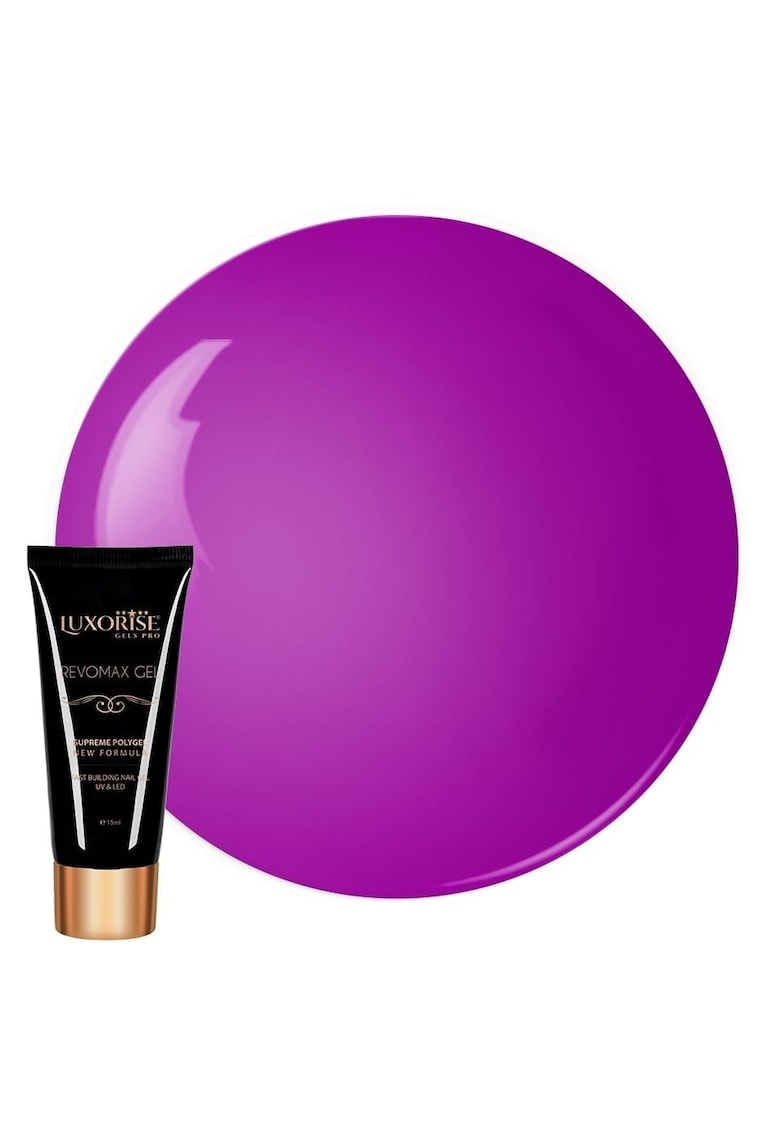 Polygel REVOMAX GEL  Neon Purple - 15ml