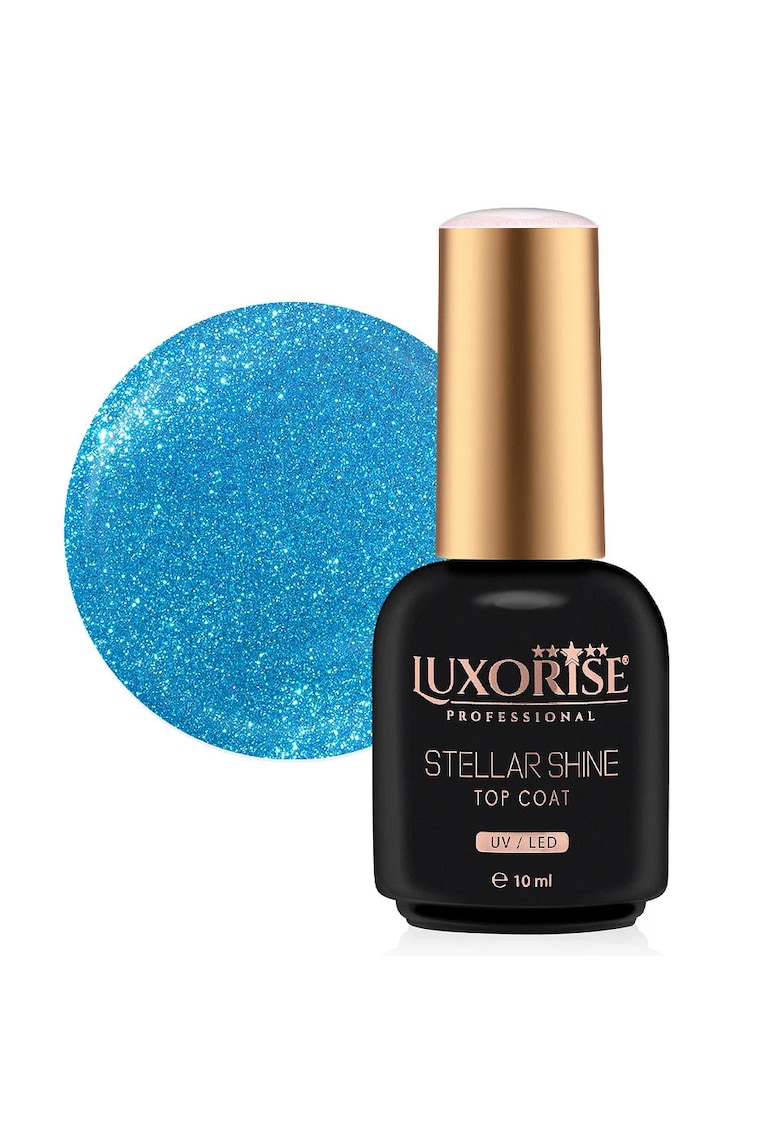 Top Coat  - STELLAR SHINE Galactic Azure 10ml