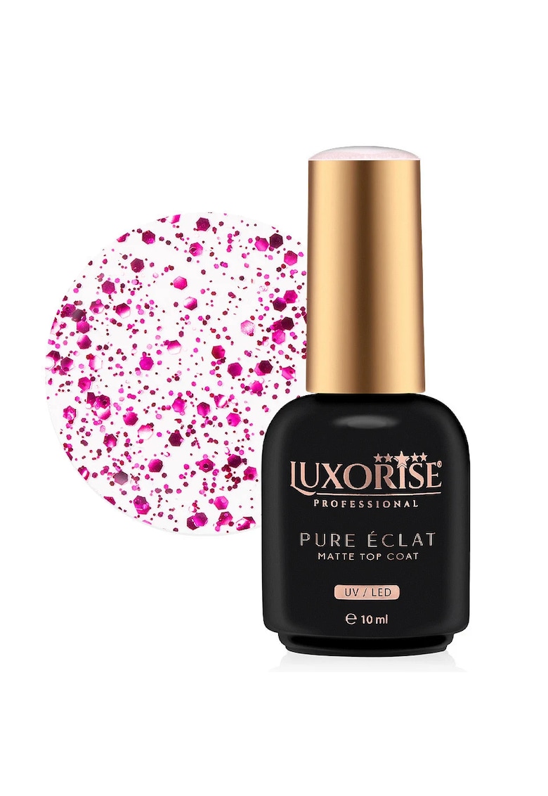 Top Coat  - Pure Eclat Matte - Fuchsia 10ml