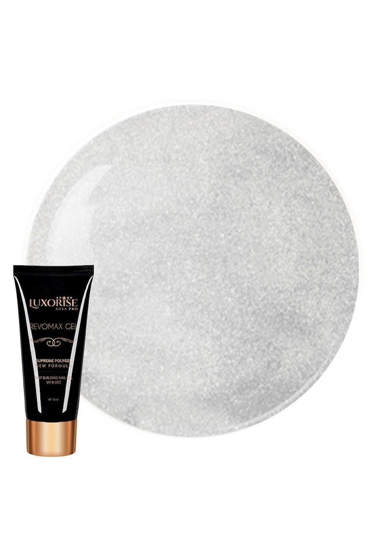 Polygel REVOMAX GEL  Melted Silver - 15ml