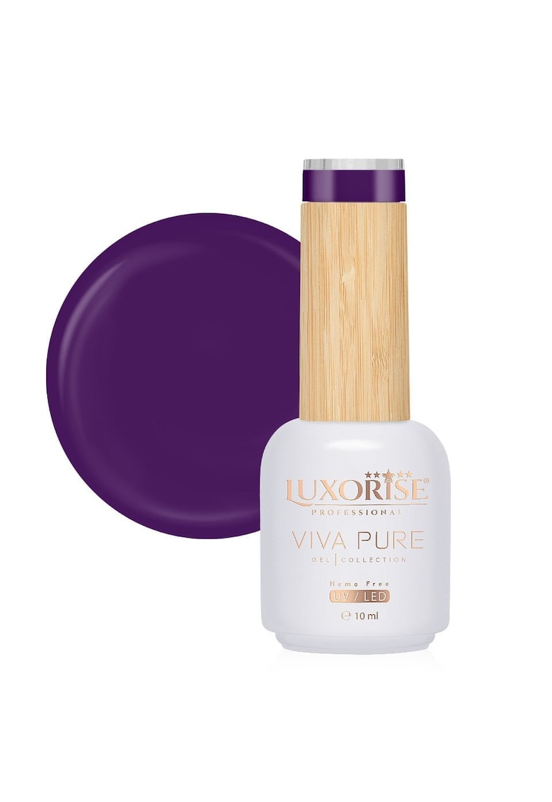 Oja Semipermanenta Hema Free Viva Pure  - 10mlzwqdwqd - Mov