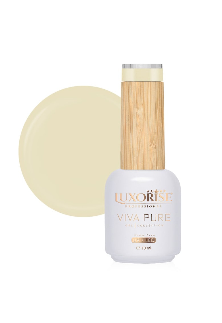 Oja Semipermanenta Hema Free Viva Pure  - 10mlzwqdwqd - Crem