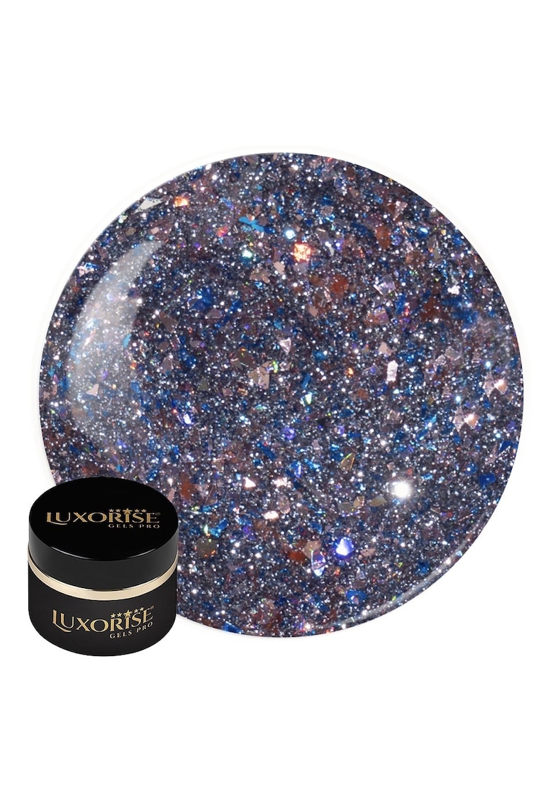 Gel UV Constructie Unghii RevoFlex  15ml - Glitz Breeze