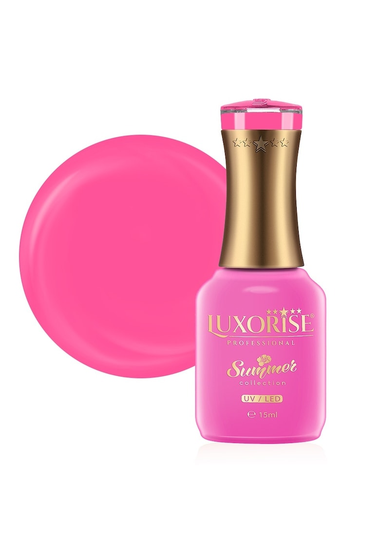Oja Semipermanenta  Summer Collection - Hot Pink 15ml
