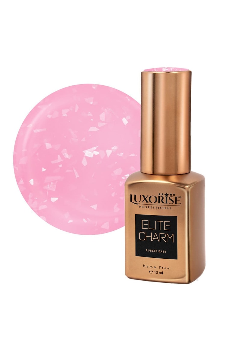 Rubber Base Hema Free  ELITE CHARM - Spiced Coral 15ml