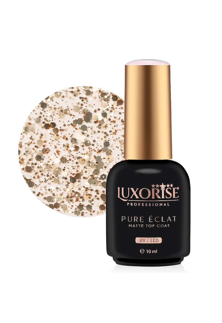 Top Coat  - Pure Eclat Matte - Gold 10ml