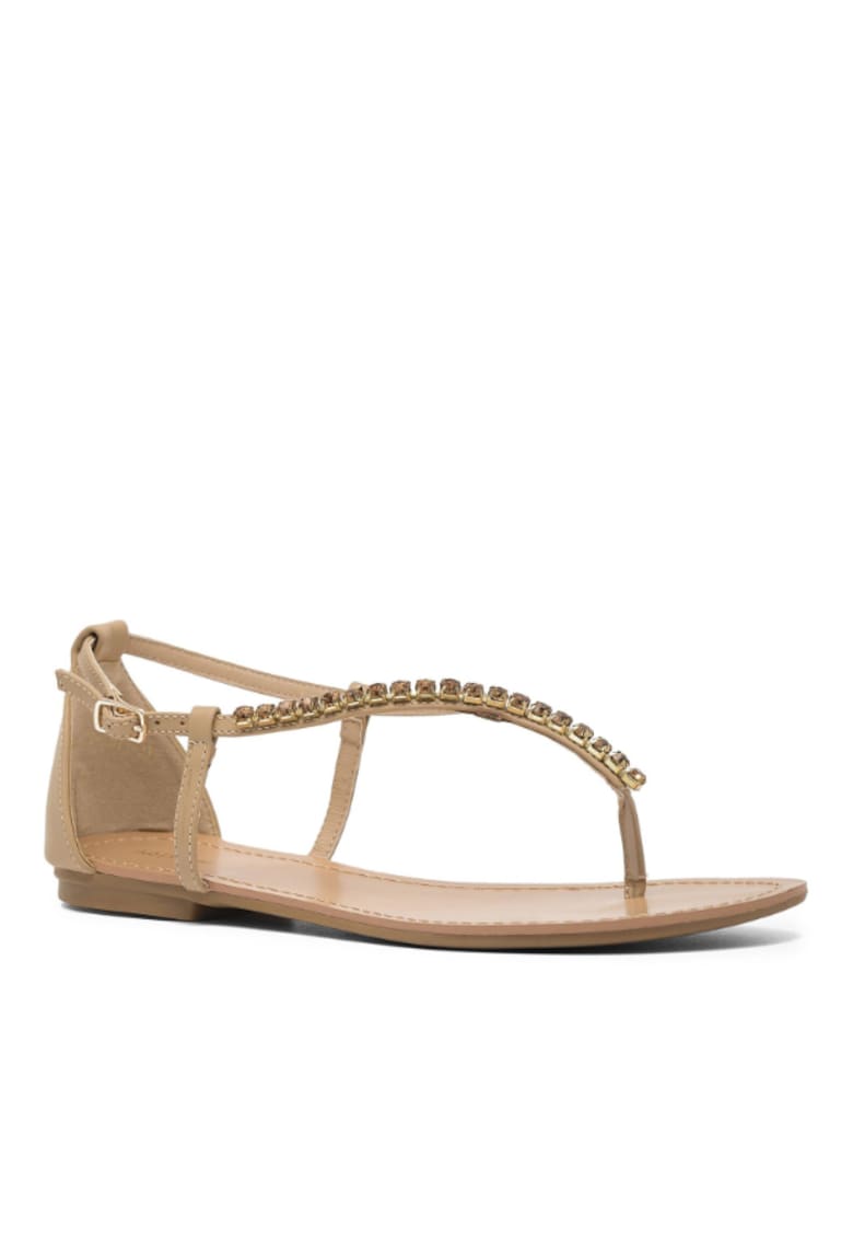 Sandale dama -  590486277 - Bej - Piele ecologica - Bej