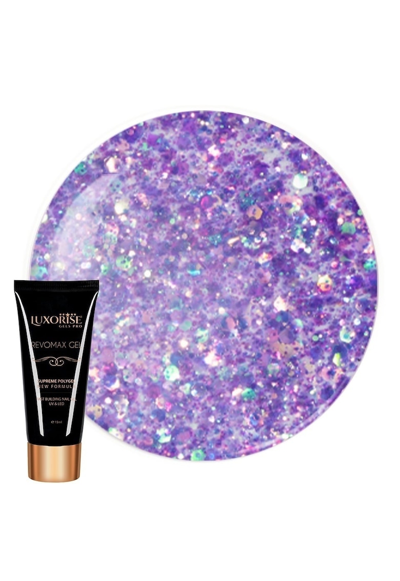 Polygel REVOMAX GEL  Violet Storm - 15ml