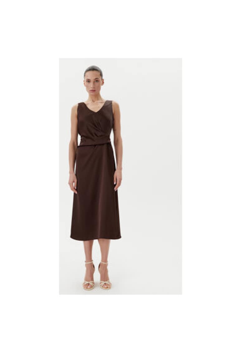Rochie dama  CFC0122928003 - Poliester - Maro - Maro