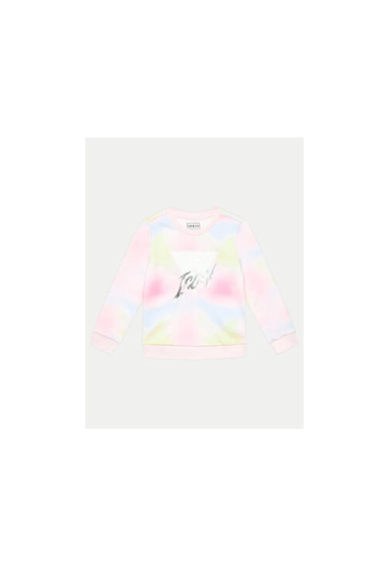 Bluza sport din bumbac cu imprimeu logo