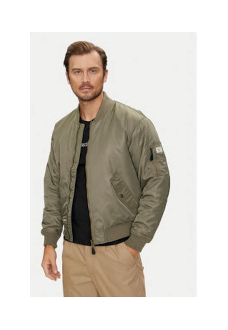 Jacheta bomber cu doua buzunare