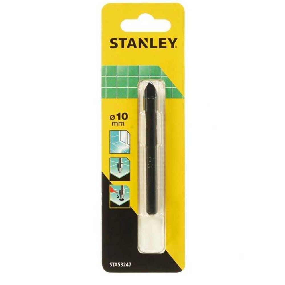 Burghiu pentru sticla si placi ceramice Stanley STA53247, carbura, 90 x 10 mm