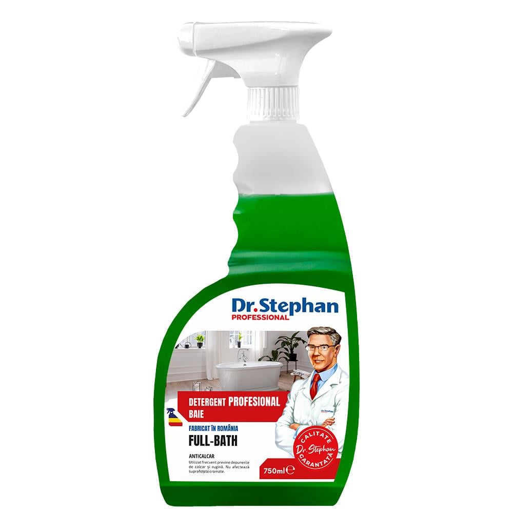 Solutie anticalcar si rugina Dr. Stephan Full-Bath, 750 ml